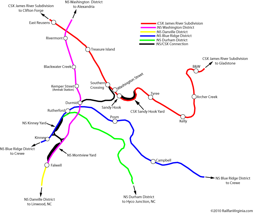 Lynchburg Map